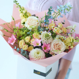 Soft Summer Skies Bouquet